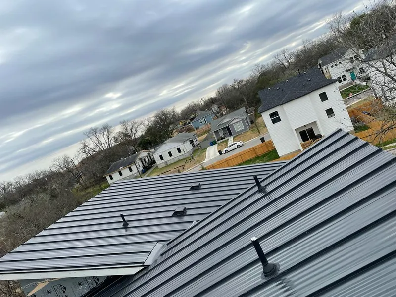 Standing seam metal roof panels with vents for Skylight Repair in Putnam Valley